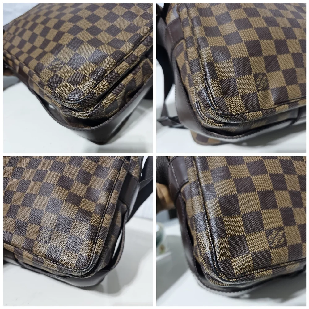 LOUIS VUITTON Damier Ebene Naviglio Messenger Bag